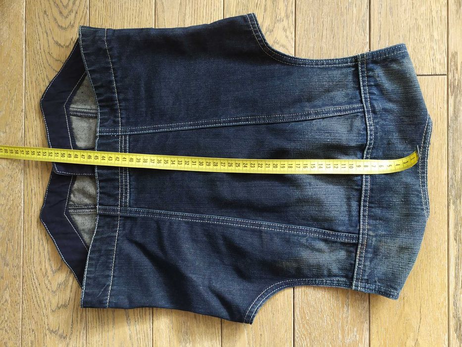 Piękna  jeansowa kamizelka z dżinsu Next M