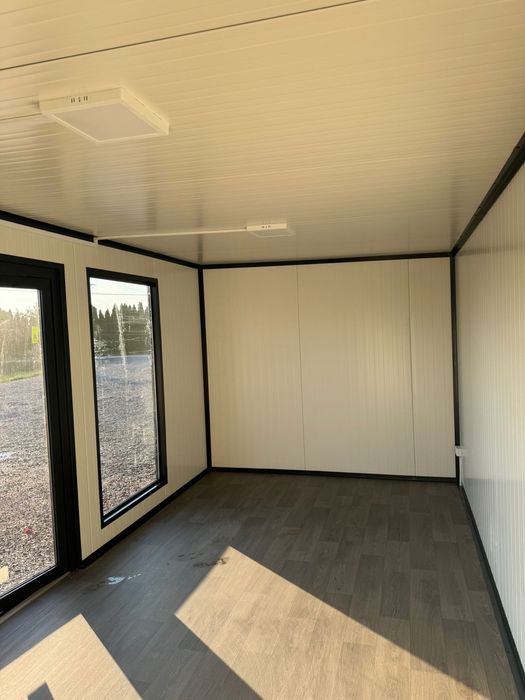 Pawilon z płyty warstwowej, OD RĘKI, kontener, kiosk, PIANA PIR, biuro