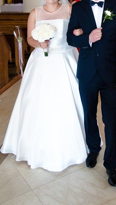 Suknia Ślubna śmietanka