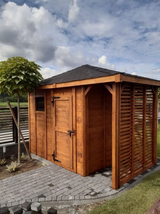 Domek narzędziowy, szopa ogrodowa, drewutnia