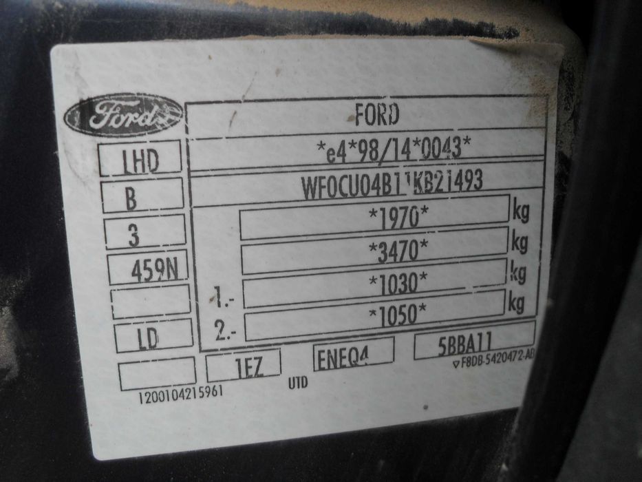 Ford Maverick Na Części