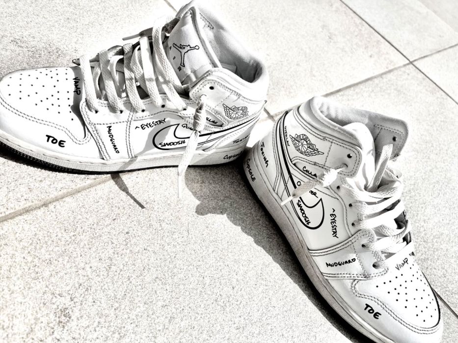 SALDOS!  Air Jordan 1 Mid Schematic