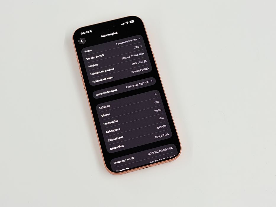 iPhone 17 Pro Max 512Gb