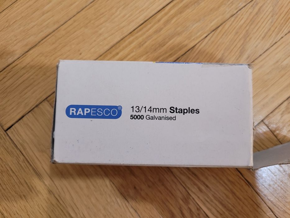 Zszywki 13/14mm 5000 sztuk rapesco powystawowe