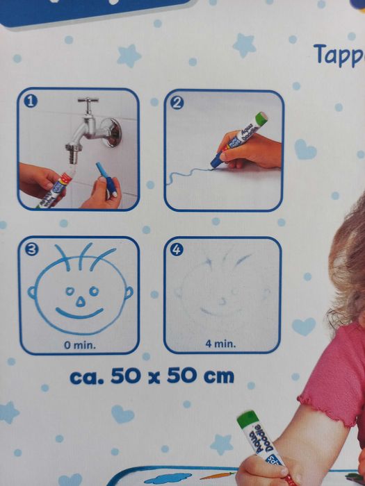 Aquadoodle, para os mais pequenos desenharem com água sem confusões