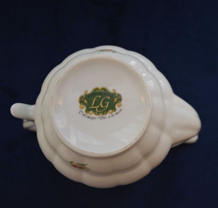 Bule  com  prato Limoges64862740014081124