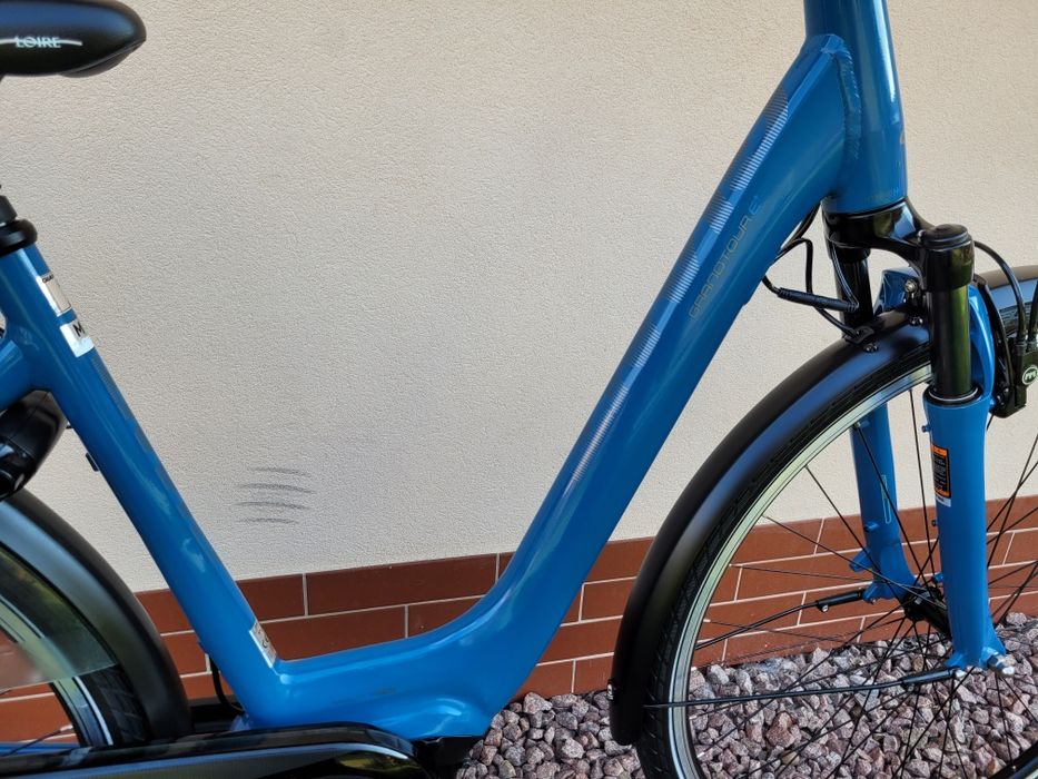 Rower elektryczny GIANT GRANDTOUR E+ 2 * jak nowy 344km * Yamaha * M