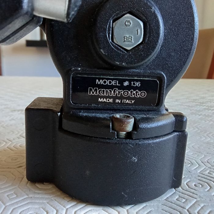 Cabeça de vídeo manfrotto