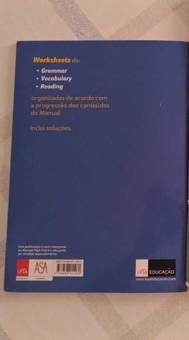 Cadernos de fichas mat, hgp, ingles 6.º Ano