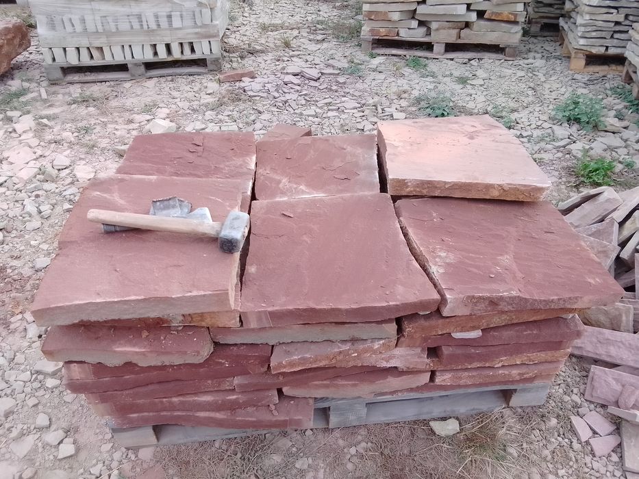 Продам камінь бут одиничка плитка камяна соломка