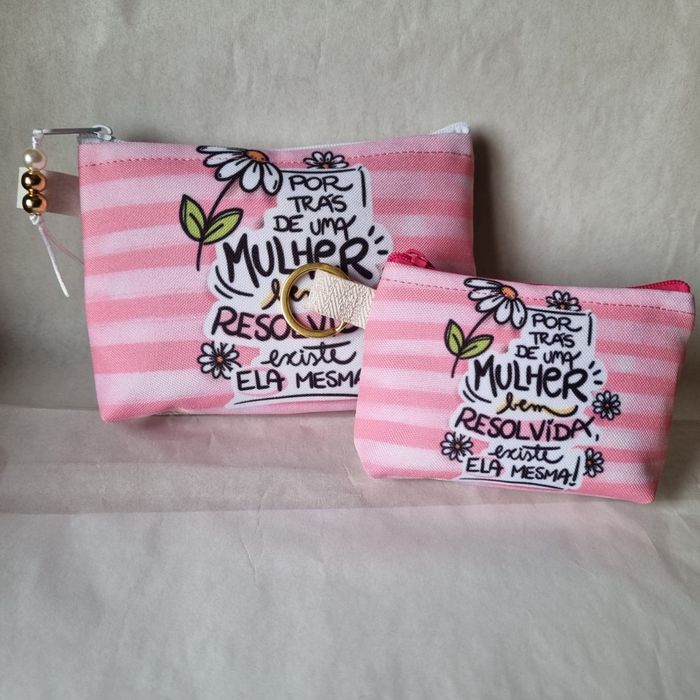 Porta Moedas Necessaire Medias e Grandes Novos