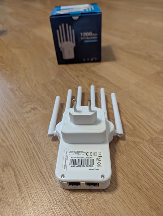 Wi-Fi репітер. підсилювач сигналу Wi-Fi 2.4 GHz, 300 МБ/с