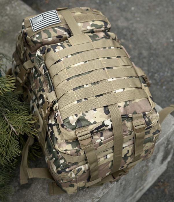 Тактичний рюкзак MOLLE 45L, Multicam