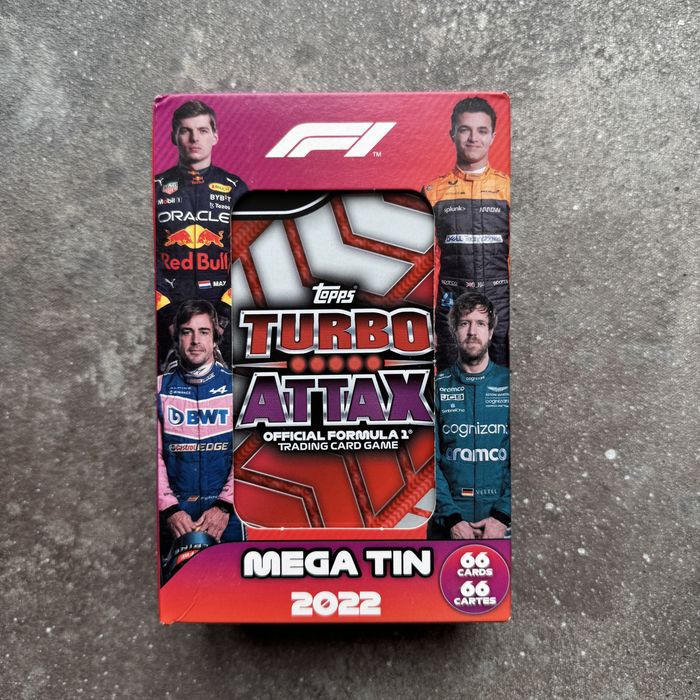Topps Turbo Attax Formula 1 Mega Tin 2022 Колекційні картки