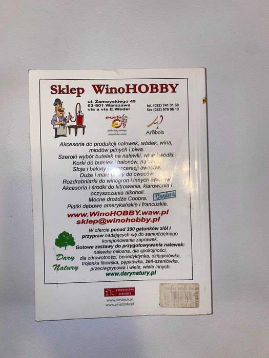 Domowy wyrób win. Jan Cieślak