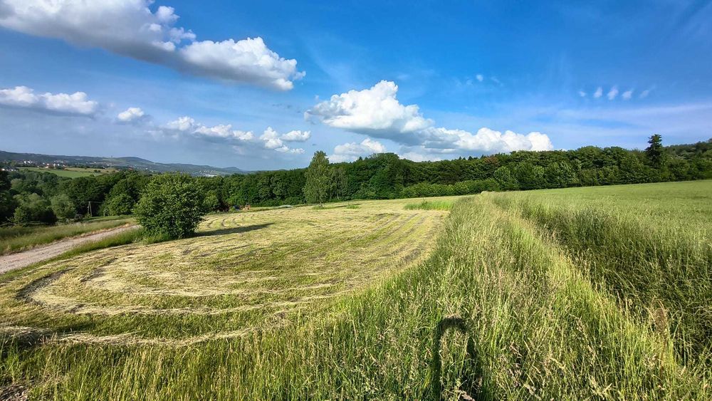 działka budowlana z projektem i pozwoleniem na budowę