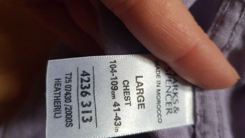 Lniana koszula, Marks&Spencer