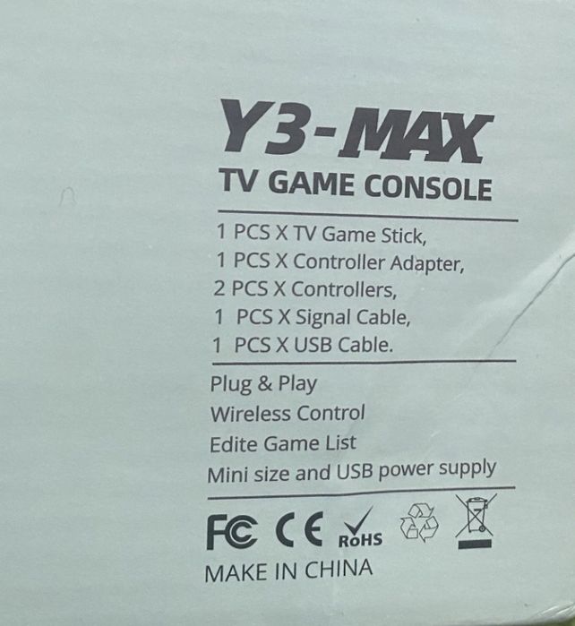 y3 mY3 max tv game console

Стан: новий, повна комплектація. У користу
