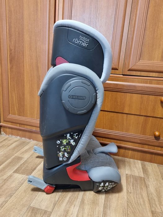 Автокрісло Britax Römer KIDFIX2 S (Grey Marble) 2 в1 (бустер)