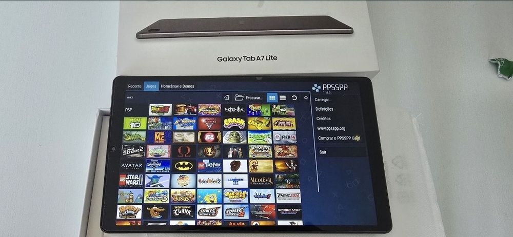 Tablet samsung Consola de jogos playstat portal astrobot ion po