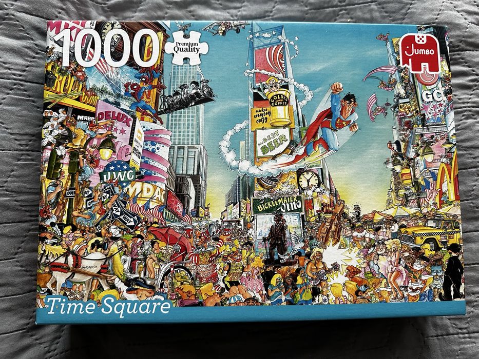 Puzzle Jumbo 1000 el. – Time Square (Jan van Haasteren style)