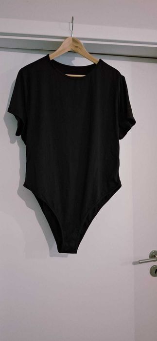 Body Preto Manga Curta - Shein Curve (Novo): Tam 3XL