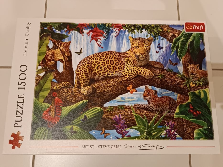 Puzzle Trefl 1500 elementów odpoczynek wśród drzew