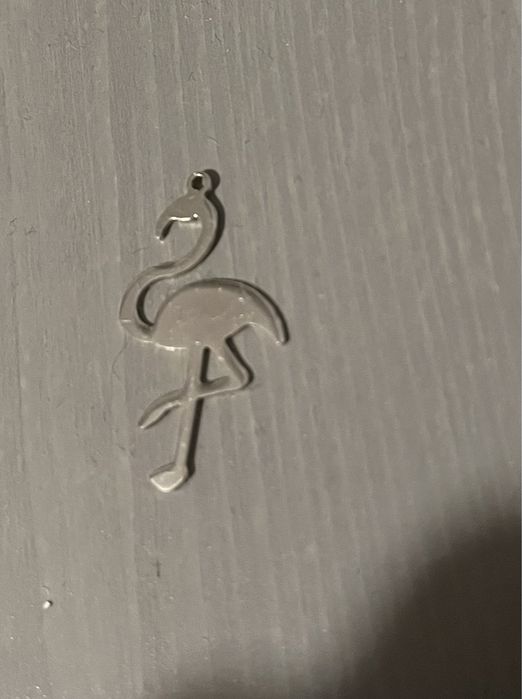 Zawieszka wisiorek flaming stal nierdzewna