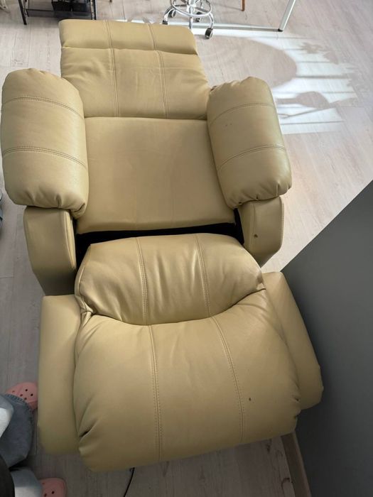 Krzeslo recliner electrycny rozkladany