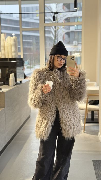 Шуба зі штучного хутра