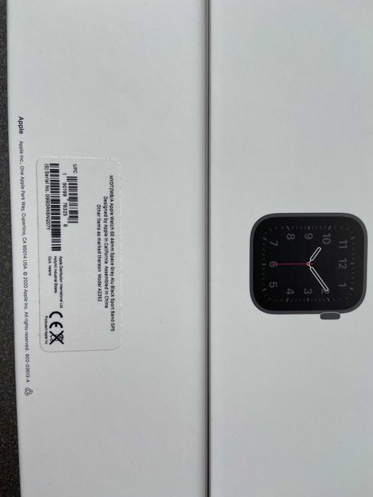 Apple Watch SE 44 mm Space Gray