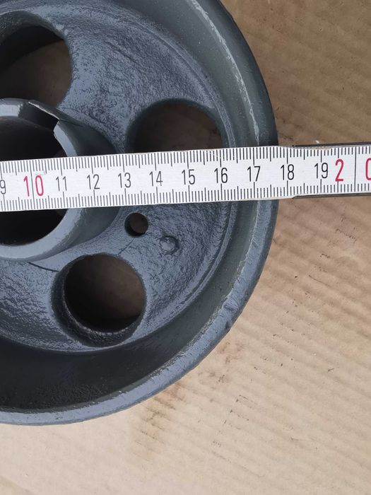 Koło pasowe szajba na pas transmisyjny 10cm na 18cm