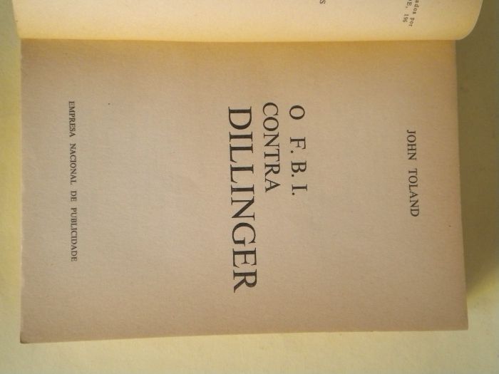 FBI contra Dillinger de John Toland