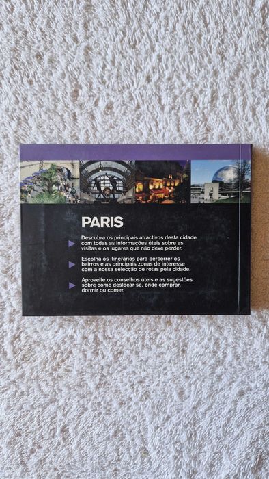 Livro "Guia Pop-Up Paris"