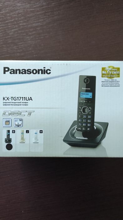 Телефон Panasonic KX-TG1711UAB Black