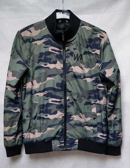 Kurtka chłopięca bomberka Warp 152/158/164 moro