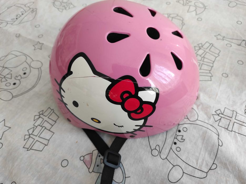 Kask dziecięcy XS Hello Kitty