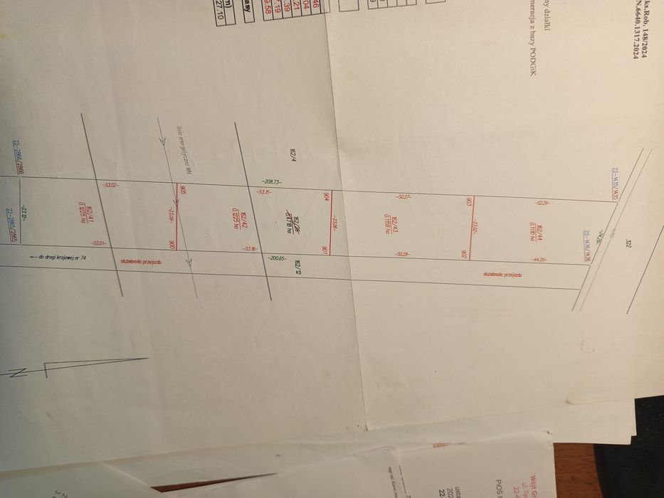 sprzedam działke budowlane w szopinku gm,zamość 13a - Widok 3