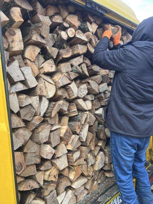 Дубові колоті дрова. Низькі ціни