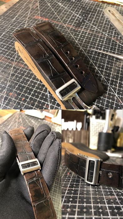 Ремінці на годинник на замовлення. Ремешки из кожи на заказ