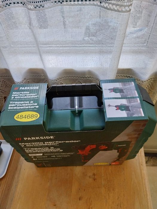 Martelo perfurador e cinzel PBH 800 B1 Parkside