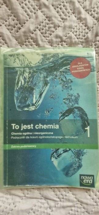 Książka do chemii