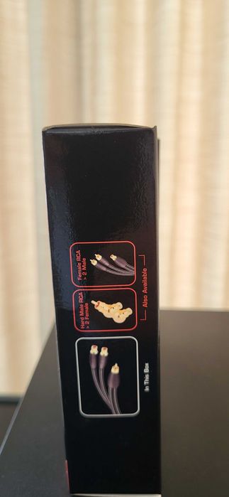 Audioquest RCA Y-Cables (Splitters) – New!64170796601090121