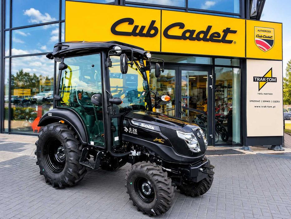 SOLIS 26 z Kabiną Limited Edition Black / Silnik Mitsubishi / 4x4 AWD
