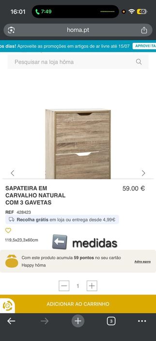 Sapateiras impecáveis