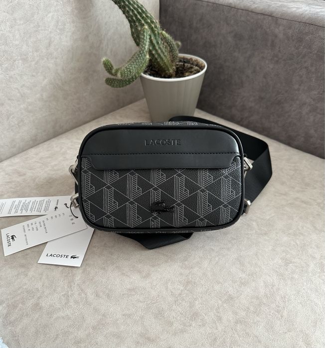 Сумка Lacoste Monogram | Crossbody Bag | мессенджер | лакоста лакосте