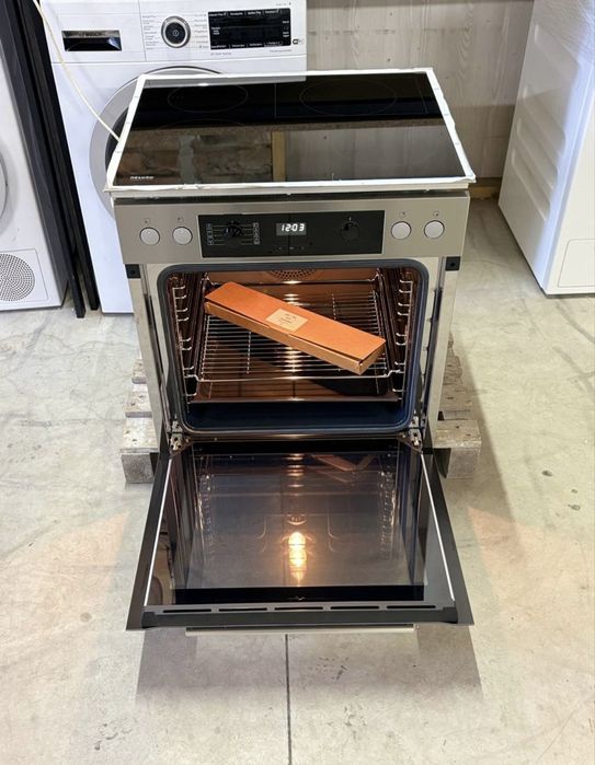 Комплект Miele: Індукція + Духовка (НОВІ в плівках)