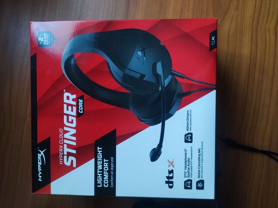 Ігрові навушники stinger core абсолютно нові