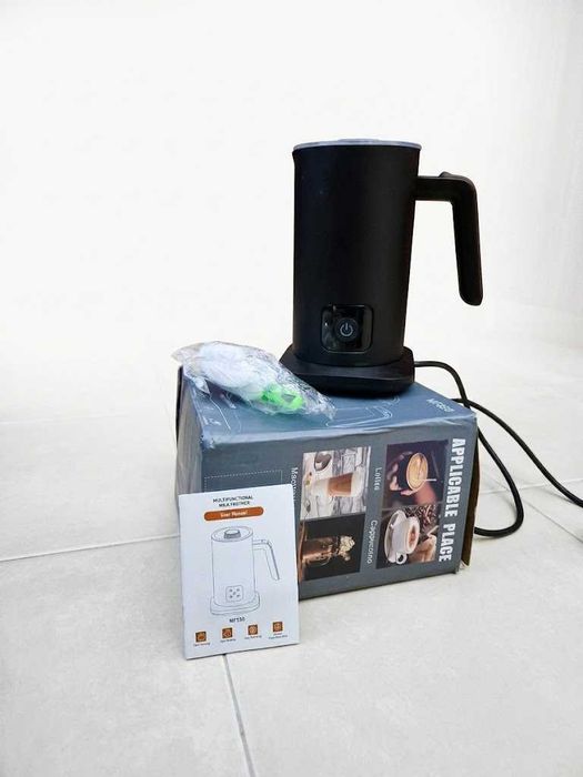 Espumador de Leite Eletrico Multifuncoes MF350 4 em 1 Novo na Caixa