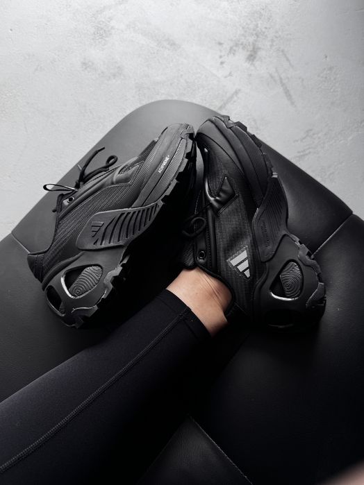 Кросівки Кроссовки Adidas Edge Runner Black Чорний Чёрный Кросовки повсякденні